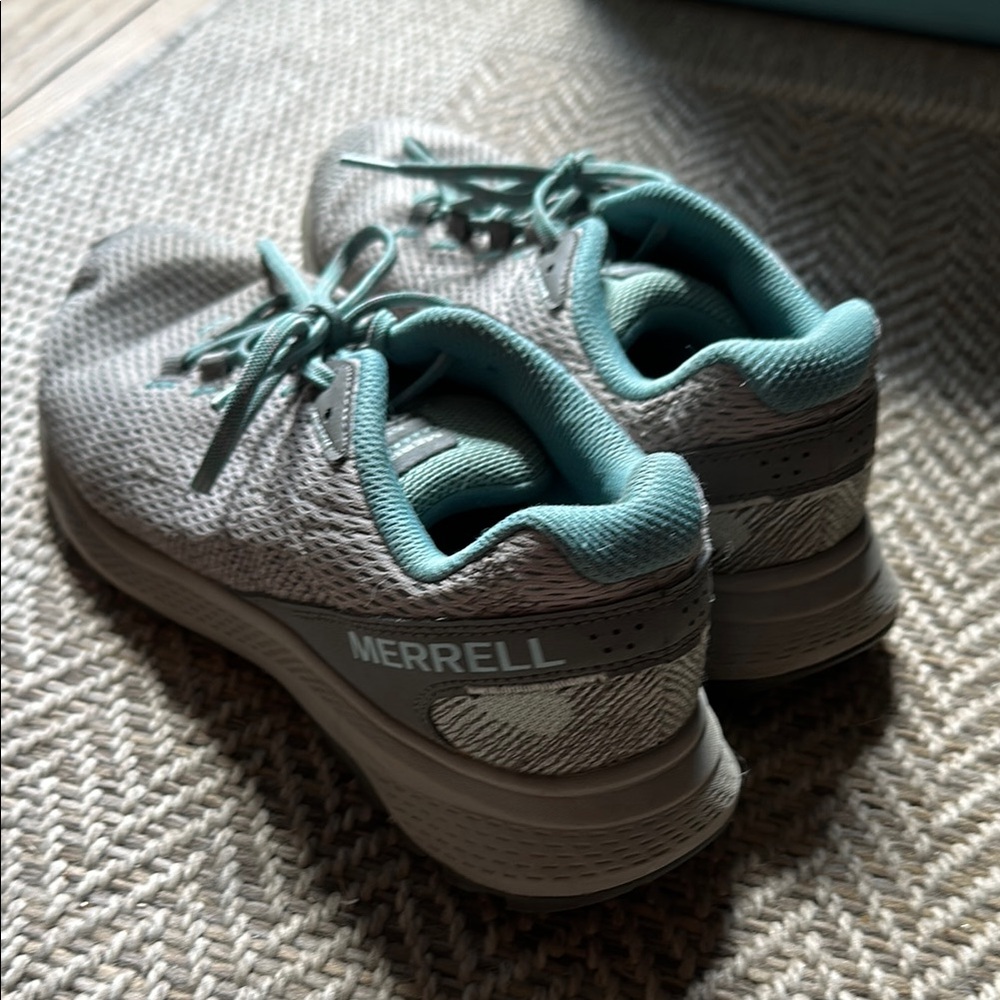 Merrell Gray and Green Sneakers for Active Adventures